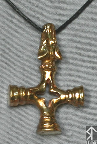Бронзовый Мьолльнир(Мьелльнир/Mjollnir), X в.